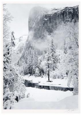 Appraisal: Ansel Adams Yosemite photograph American - silver print quot El