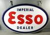 Appraisal: ADVERTISING SIGN - Large double sided exterior sign for Esso