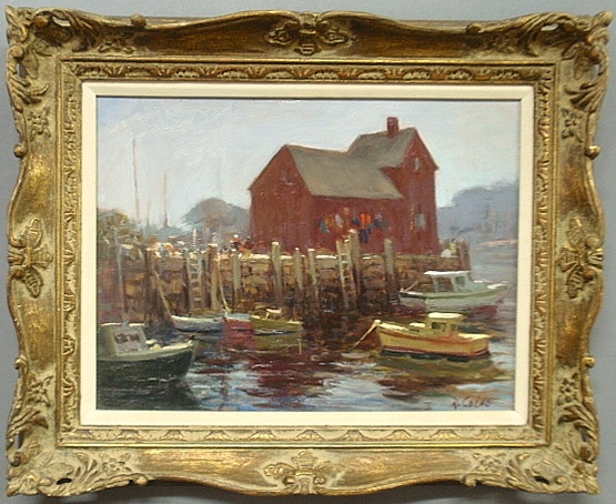 Appraisal: - Colao Rudolph American- Maine Massachusetts b oil on board