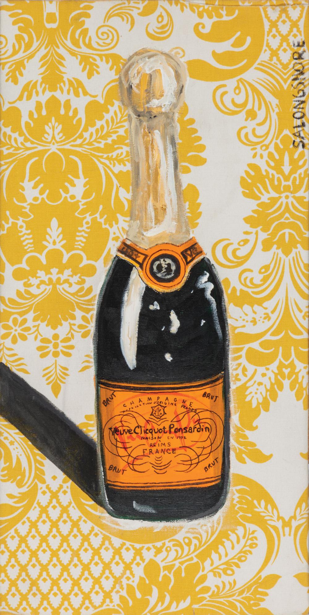 Appraisal: Ashley Longshore American New Orleans b The Last Veuve mixed