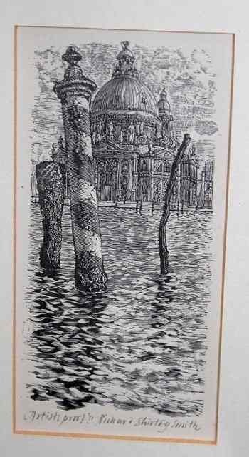 Appraisal: Richard Shirley Smith b Santa Maria Della Salute Venice artist's