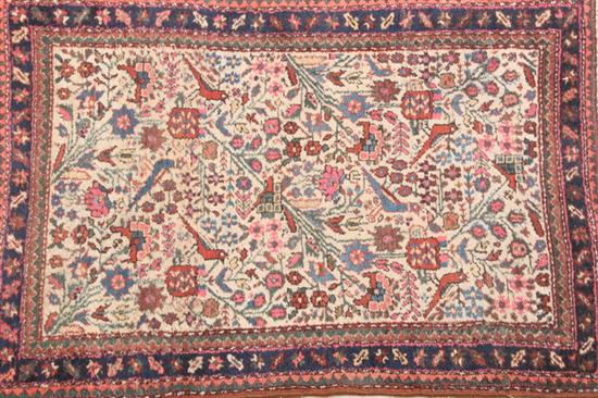 Appraisal: PERSIAN HAMADAN RUG - ft in x ft in PROVENANCE