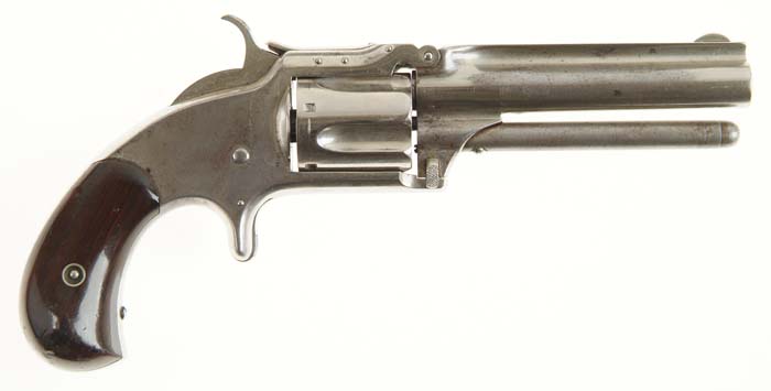 Appraisal: SMITH WESSON NEW MODEL - SPUR TRIGGER REVOLVER Cal RF