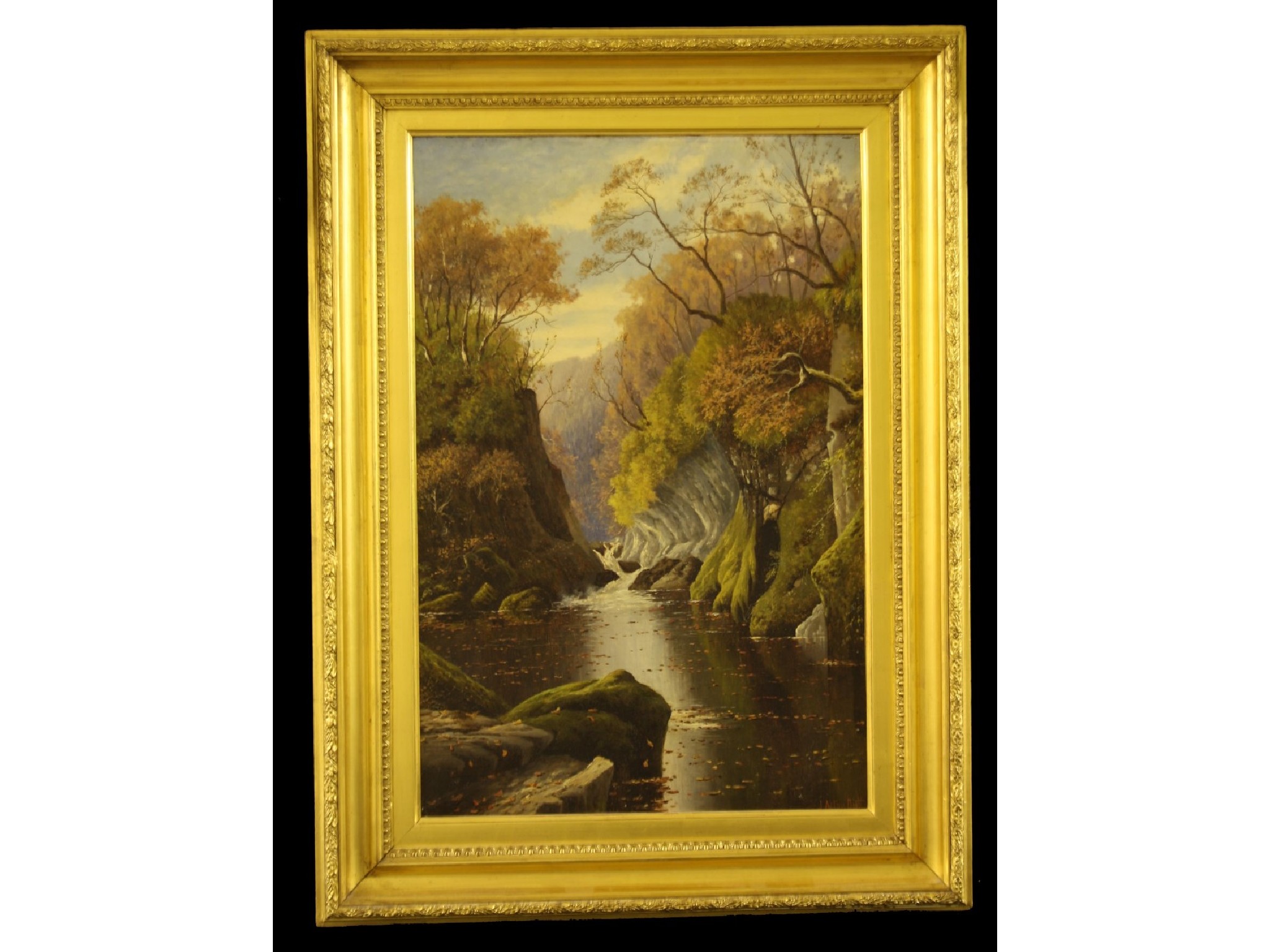 Appraisal: By Johan Acton-Butt fl - - 'The Fairy Glen Betwys-Y-Coed'