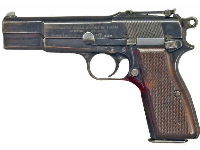 Appraisal: Browning Model Hi-Power MM SN early pre-war production with considerable