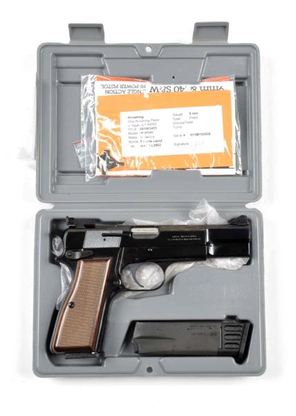 Appraisal: MIB Browning Hi - Power Semi-Automatic Pistol Serial MY Pistol