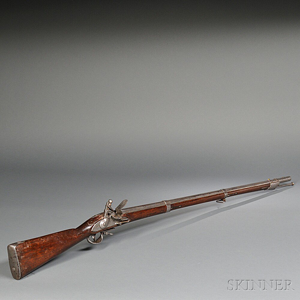 Appraisal: Model Flintlock Musket with a Lock c early th century