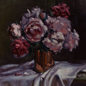 Appraisal: Eugene J Quinn American th Century Still Life oil on