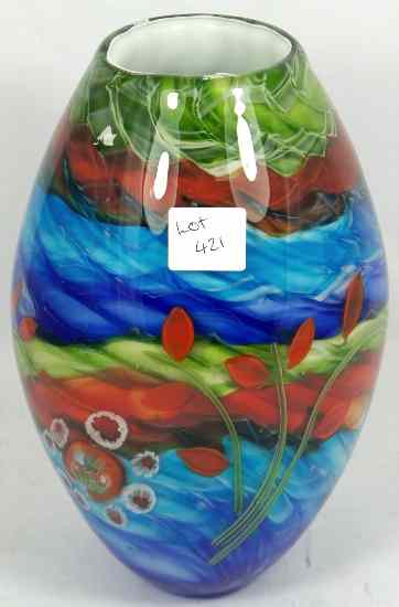 Appraisal: Murano Vase ZH