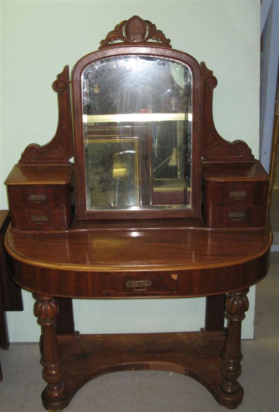 Appraisal: Victorian mahogany Duchess dressing table h w d in