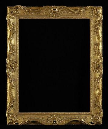 Appraisal: CARVED TH C GILTWOOD FRAME x in x in sight