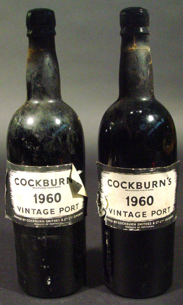 Appraisal: Two bottles of Cockburn's Vintage Port