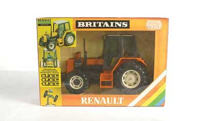 Appraisal: Britains No Renault - Tractor with engine noise - Excellent