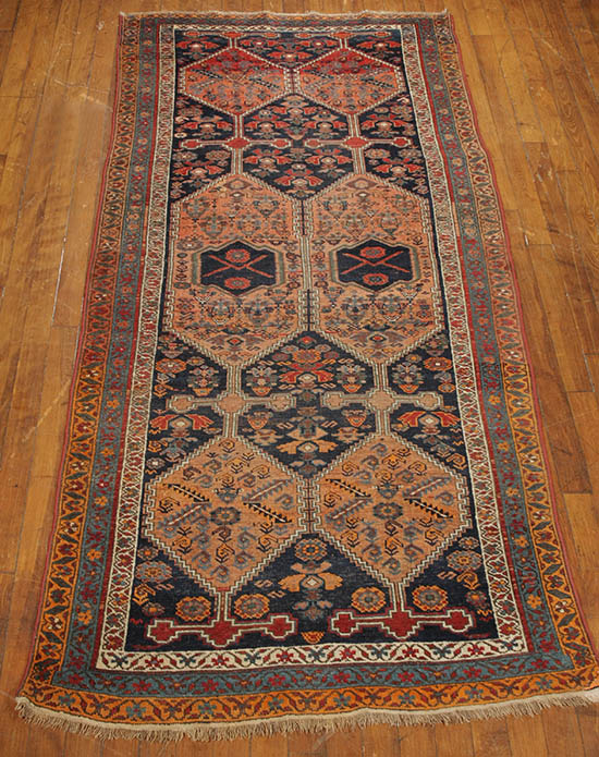 Appraisal: Bidjar Rug Second Quarter th Century Blue ground with millefleur