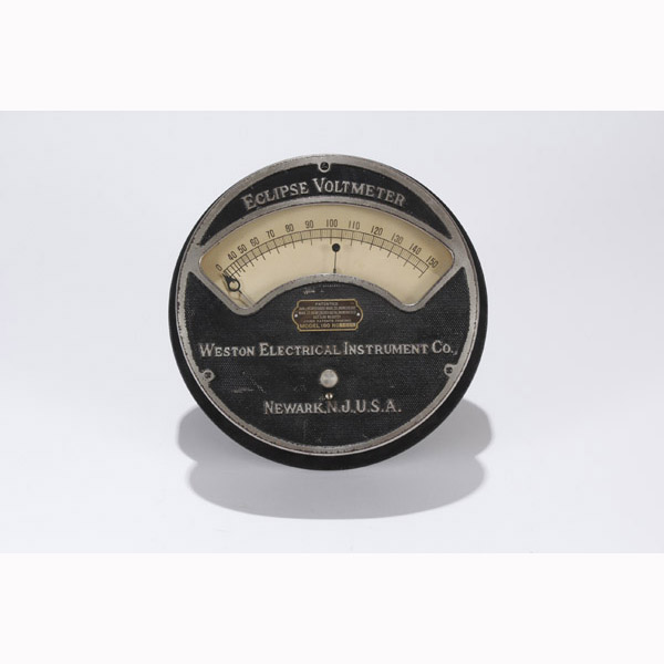 Appraisal: Antique Weston Electrical Instrument Company Eclipse Voltmeter Model Diameter Working