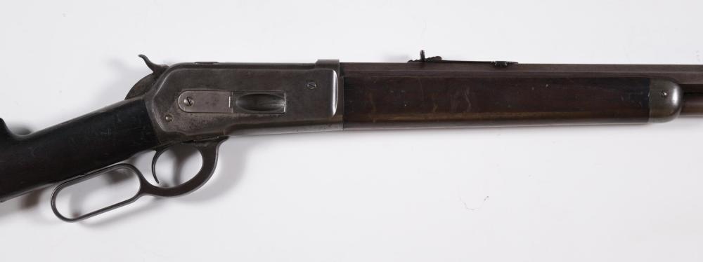 Appraisal: WINCHESTER MODEL LEVER ACTION RIFLE - caliber octagonal barrel blued