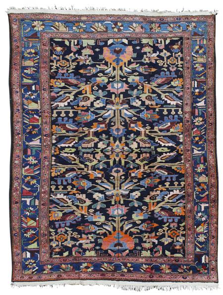 Appraisal: NORTHWEST PERSIAN CARPET EARLY TH CENTURY the indigo field with