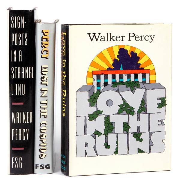 Appraisal: Percy Walker volumes incl Love in the Ruins NY Cloth