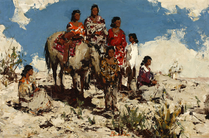 Appraisal: Burt Procter - Burt Procter - Palm Springs CA WatchingIndian