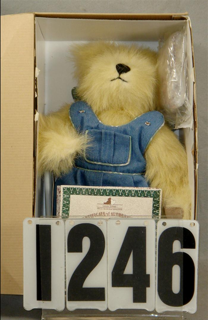 Appraisal: Gallery Teddy Bears Jimmy original issue in the Boys Will