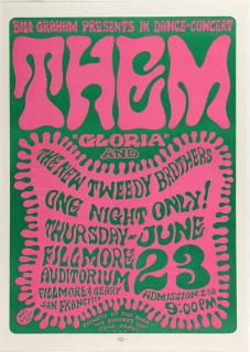 Appraisal: Bill Graham Vintage Rock Posters BG Wes Wilson American b