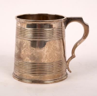 Appraisal: A Victorian silver Christening mug Edward Ker Reid London of