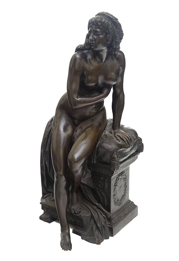 Appraisal: A BRONZE CASTING OF PSYCHE ABANDONED TH CENTURY AFTER THE