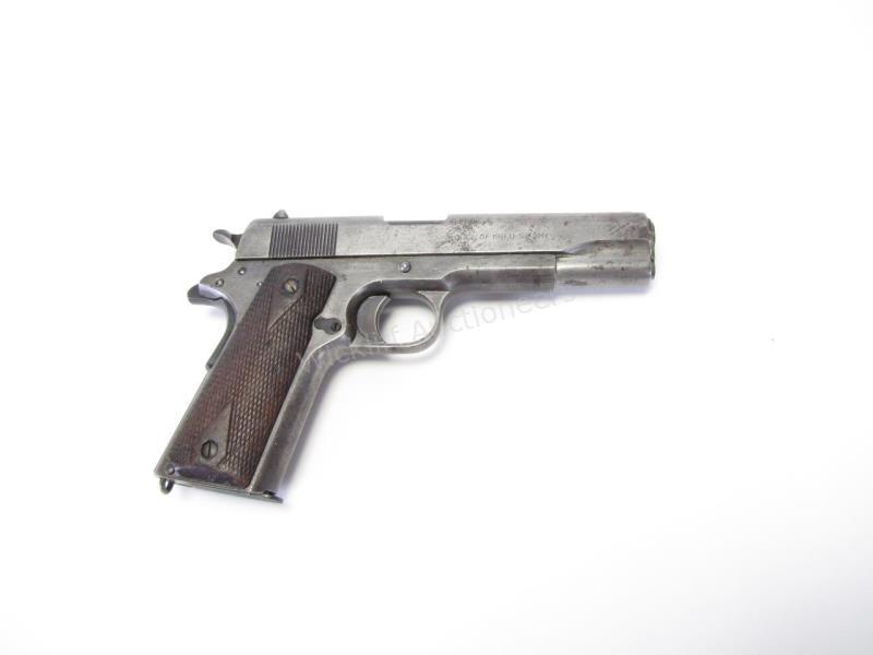 Appraisal: Colt Model of US Army Semi Auto Pistol-Round barrel Chambered