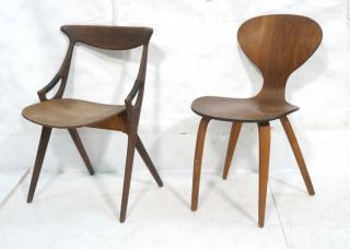 Appraisal: pc Mid Century Side Chairs Side Chair with S pc