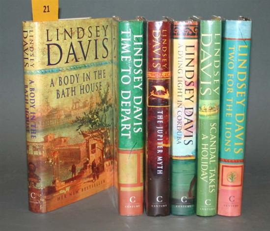 Appraisal: Davis Lindsey Signed First Editions Lon Century vo Cloth near