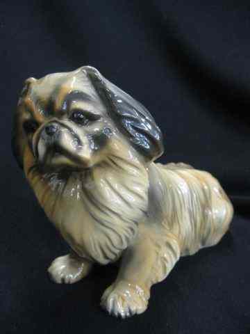 Appraisal: Goldscheider Porcelain Figurine of a Dog '' tall '' long