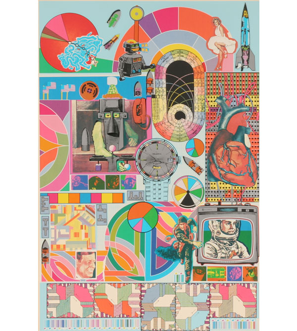 Appraisal: Sir Eduardo Paolozzi British - B A S H screenprint