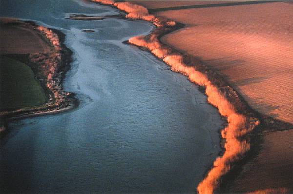 Appraisal: Alex MacLean American Marsh Inlet Bridgehampton NY Cibachrome print signed