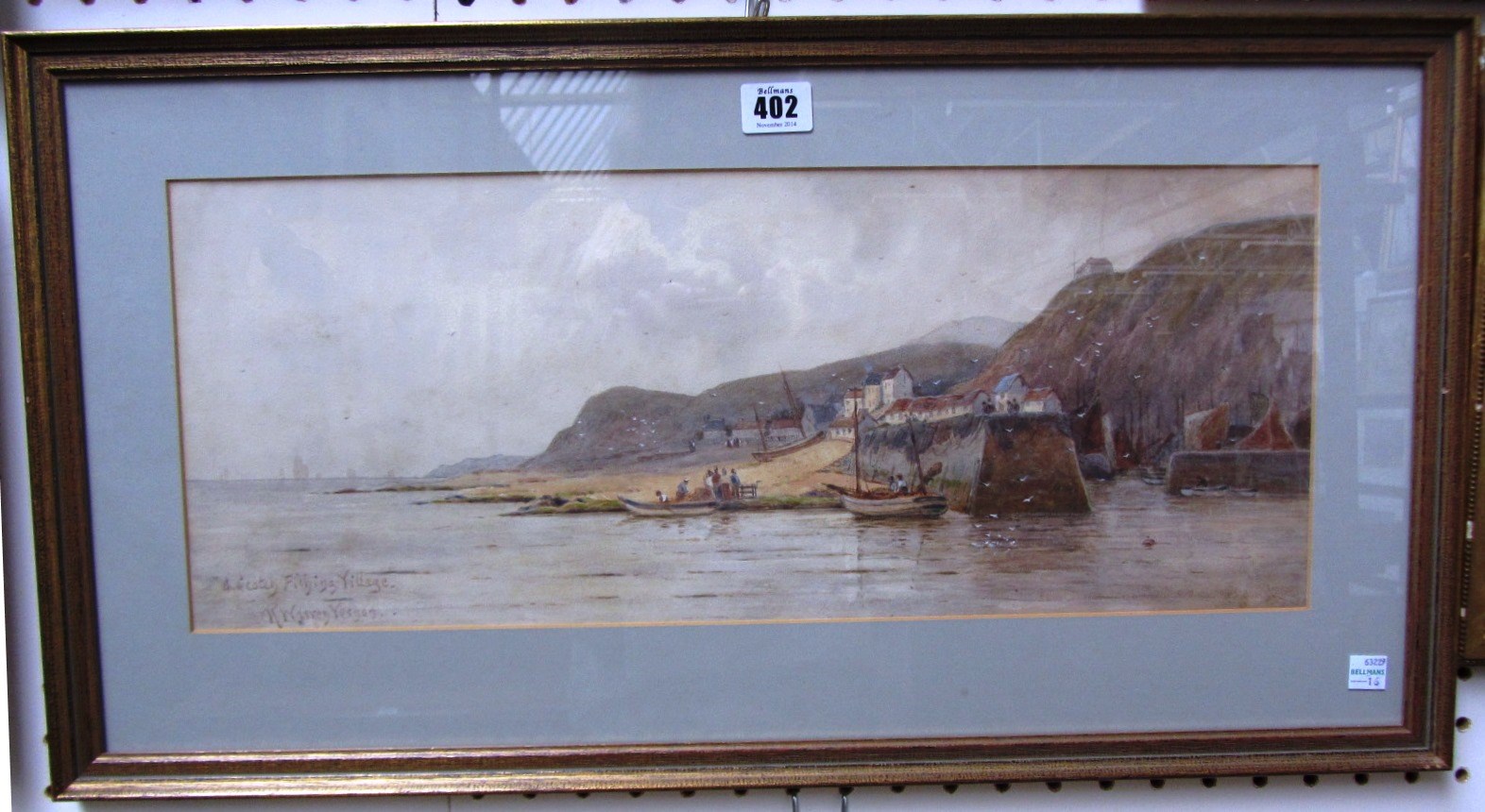 Appraisal: R Warren Vernon th th century A calm off the