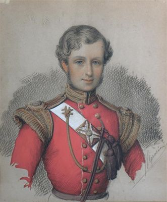 Appraisal: Morosini th Century Portrait of Lieutenant-Colonel John Henry Ballingall of