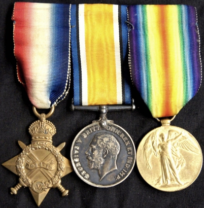 Appraisal: A group of medals awarded to Pte W Ollivant N