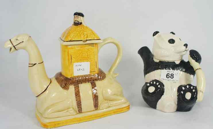 Appraisal: Beswick Panda Tea Pot and a Woods Character Tea Pot