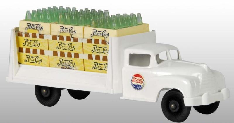 Appraisal: Plastic s Pepsi-Cola Truck Description Minor crazing on the decals