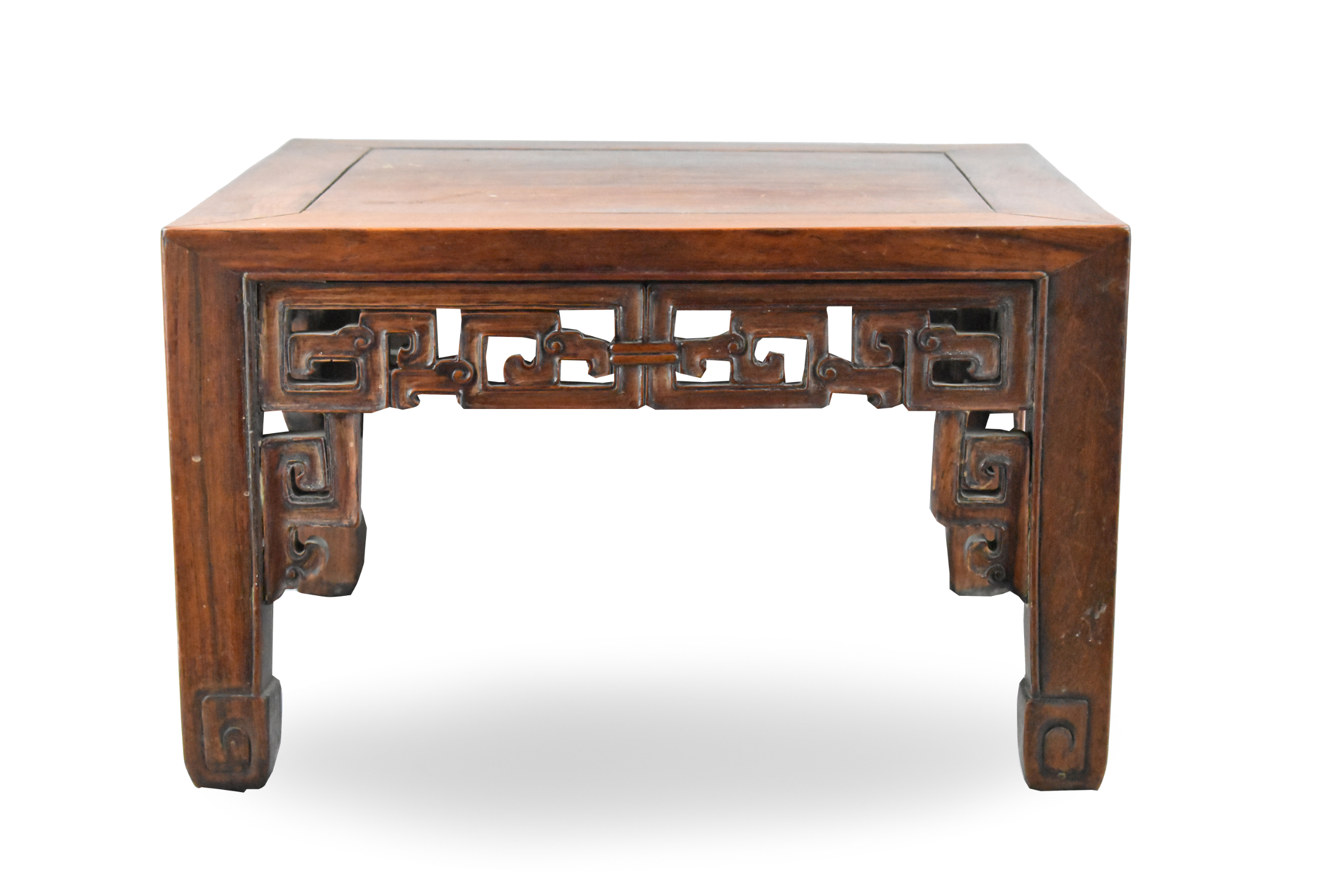 Appraisal: A Chinese hardwood Kang table dating from the Qing dynasty