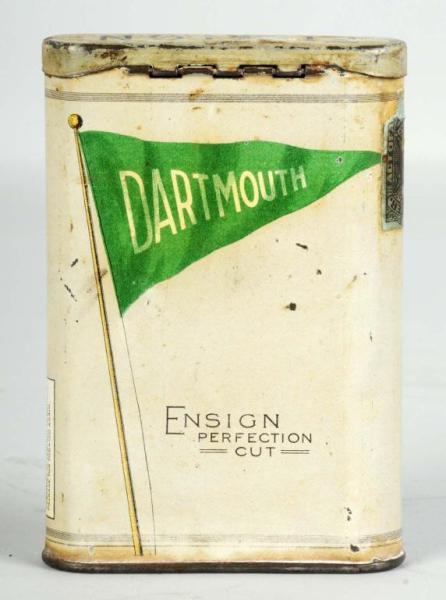 Appraisal: Ensign Vertical Pocket Tobacco Tin Description Marked Factory Number Descent