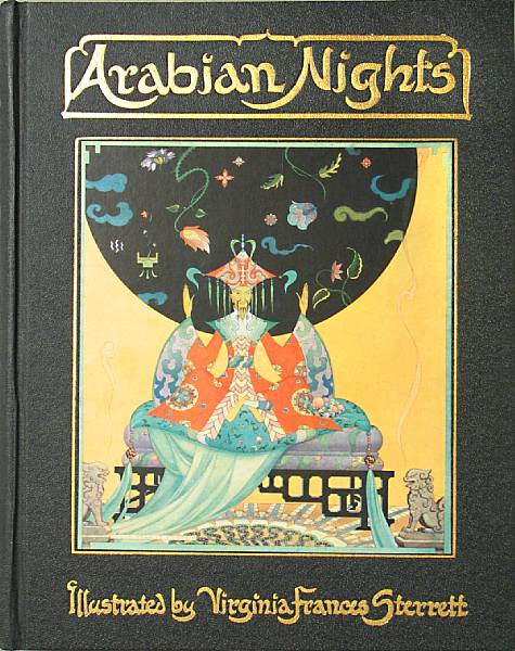 Appraisal: STARETT VIRGINIA vols comprising Arabian Nights Philadelphia to Color plates