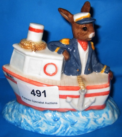 Appraisal: Royal Doulton Bunnykins Figure Ship Ahoy DB Limited Edition Boxed