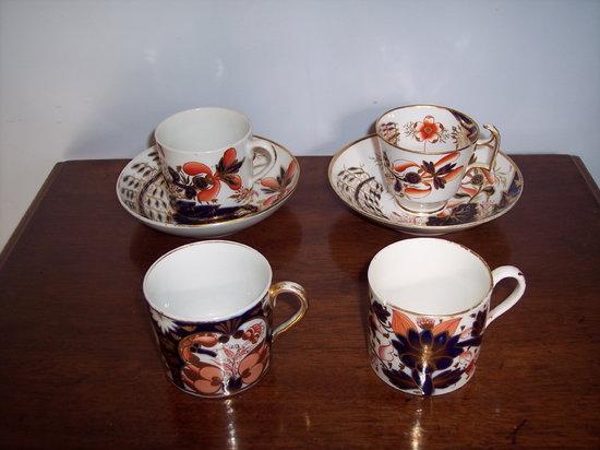 Appraisal: A Spode tea cup and saucer painted flowers and foliage