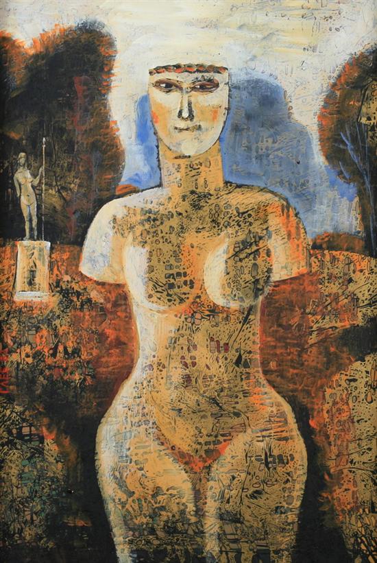 Appraisal: GLEB BOGOMOLOV Russian b NUDE signed and dated ' lower