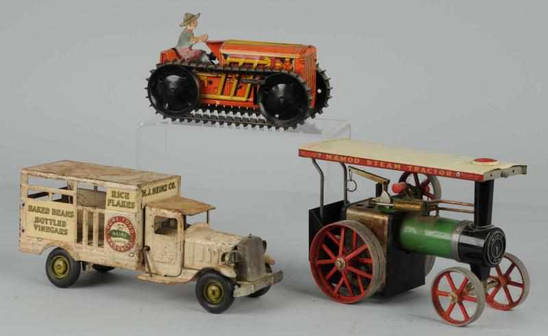 Appraisal: Lot of Tin Pressed Steel Vehicles Description Includes Metalcraft Heinz