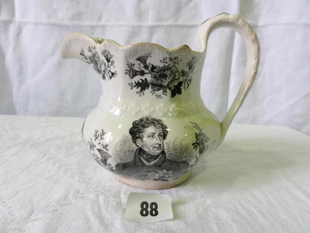 Appraisal: An early th century jug commemorating the death of King