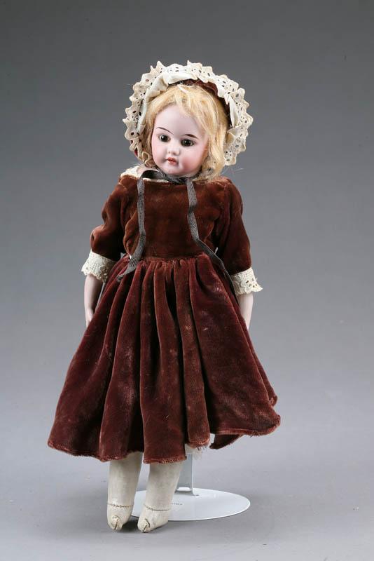 Appraisal: ARMAND MARSEILLE DOLL Bisque head doll with glass eyes open