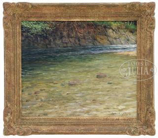 Appraisal: LOUIS ASTON KNIGHT American - BLUFF POOL YORK RIVER GASPE