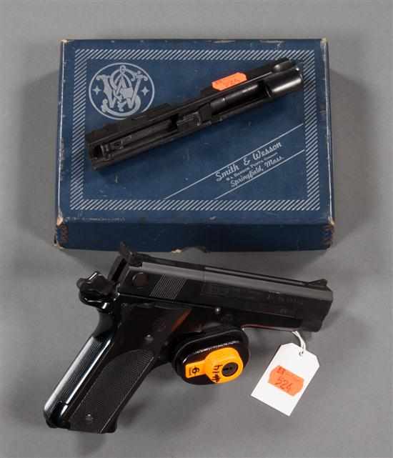 Appraisal: Smith and Wesson Model mm semi-automatic pistol serial A with