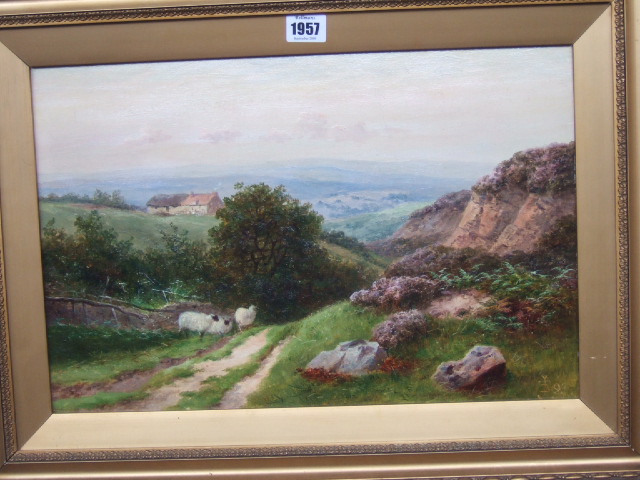 Appraisal: Thomas J Banks fl Goathland Yorkshire oil on board signed